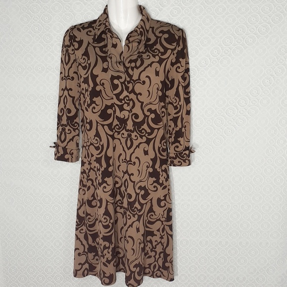 INC International Concepts Dresses & Skirts - INC Dress Paisley Jersey Knit FIRM PRICE